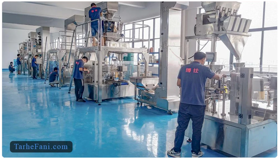 فرایند تولید گرانول در کارخانه