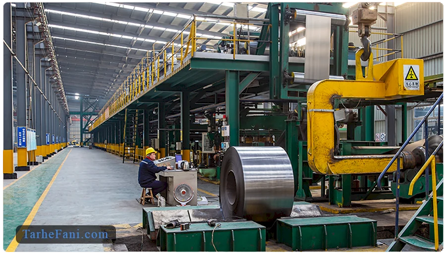 برآورد هزینه راهاندازی با طرح توجیهی تولید ورق گالوانیزه