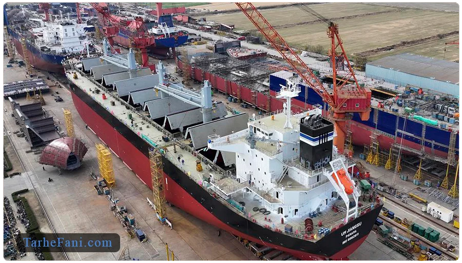 فرایند تولید کشتی