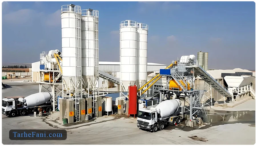 طرح توجیهی تولید بتن آماده