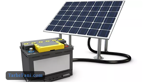 تولید باتری برای نیروگاه های خورشیدی - طرح فنی