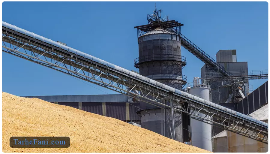 طرح توجیهی کارخانه آرد - طرح فنی