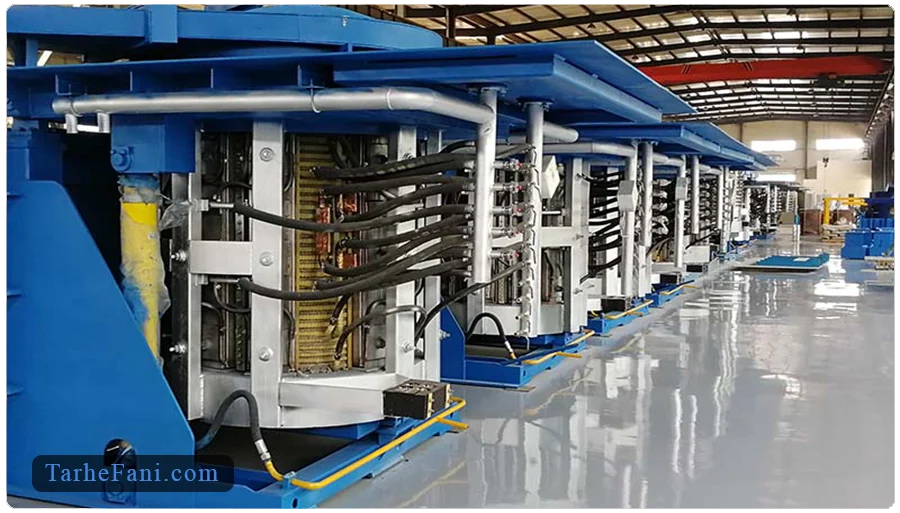 راه اندازی واحد کوره ذوب القایی