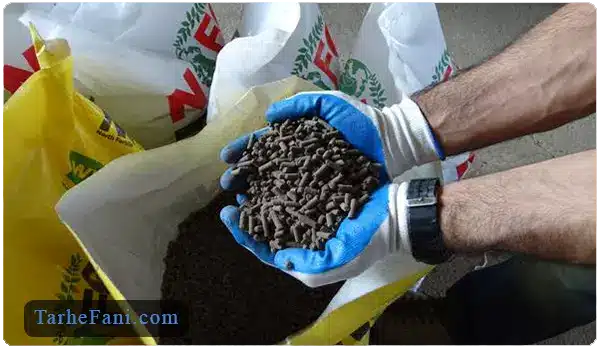 بسته بندی کود مرغی پلیت شده - طرح فنی