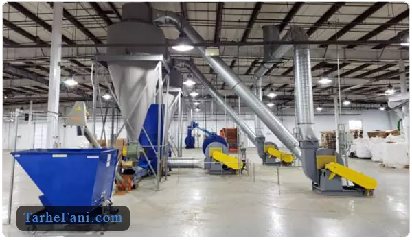 کارخانه تولید کود مرغی به صورت پلت شده - طرح فنی