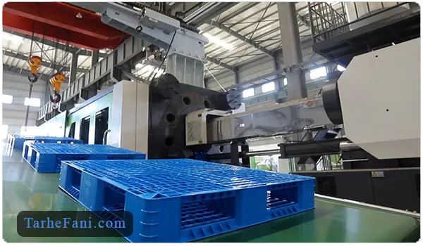 کارخانه تولید پالت پلاستیکی - طرح فنی