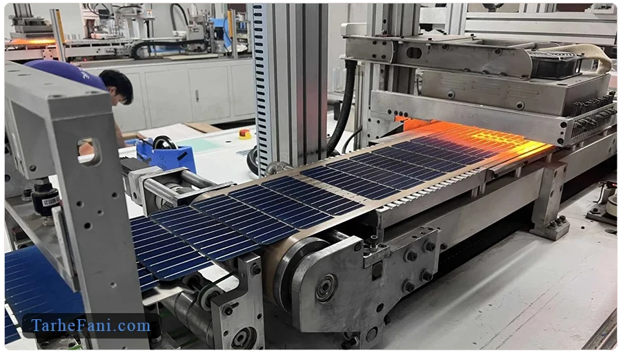 تجهیزات و دستگاه تولید پنل خورشیدی که در طرح توجیهی ذکر میشوند