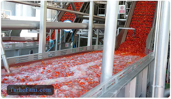 تجهیزات موردنیاز برای تولید رب گوجه فرنگی- طرح فنی