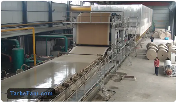 احداث کارخانه تولید کاغذ فلوتینگ - طرح فنی