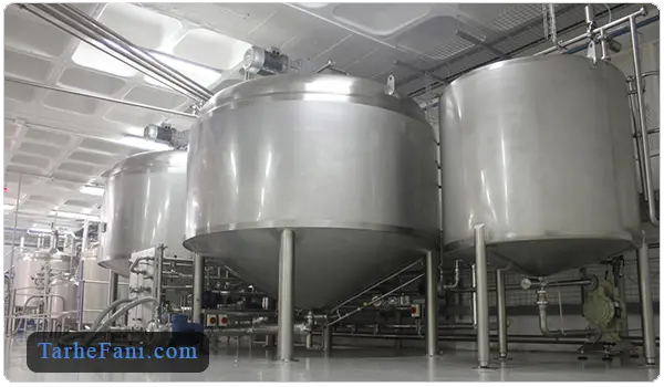 تانک های تولید گلیسیرین - طرح فنی