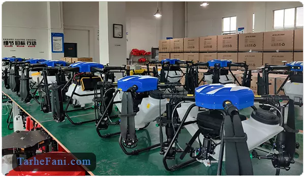 تولید پهپاد سم پاشی کشاورزی - طرح فنی