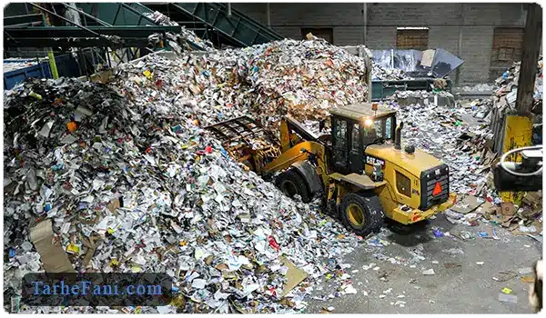 احداث کارخانه بازیافت کاغذ - طرح فنی