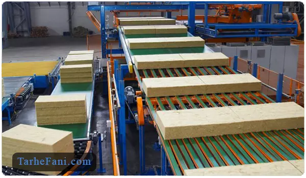 کارخانه تولید پشم سنگ - طرح فنی