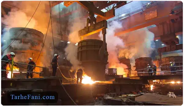 کارخانه ریخته گری دقیق - طرح فنی