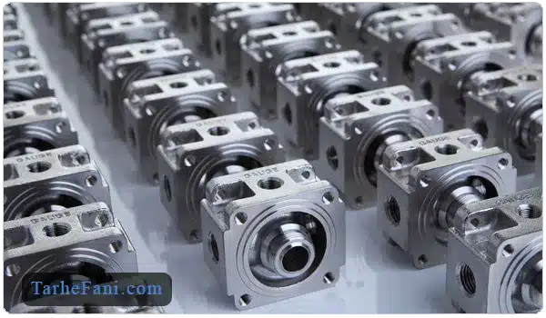 قطعات تولید شده در ریخته گری دقیق - طرح فنی