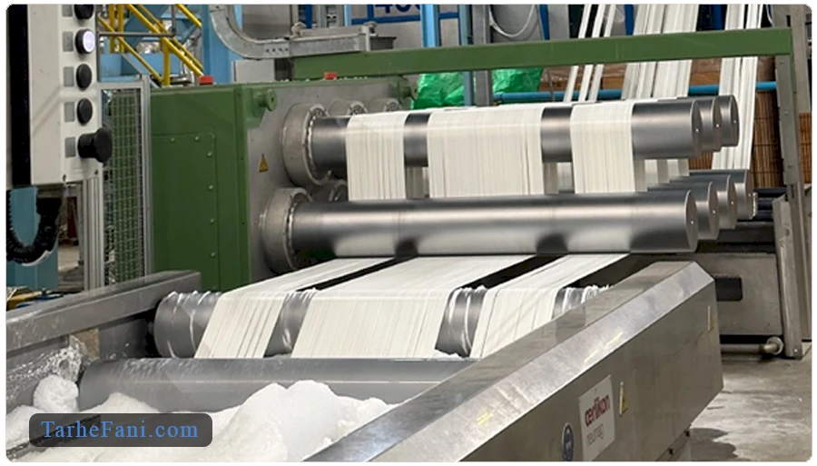 دستگاه‌ها و تجهیزات برای تولید الیاف پلی پروپیلن