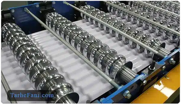 نحوه شکل دهی ورق های آلوزینک توسط دستگاه - طرح فنی