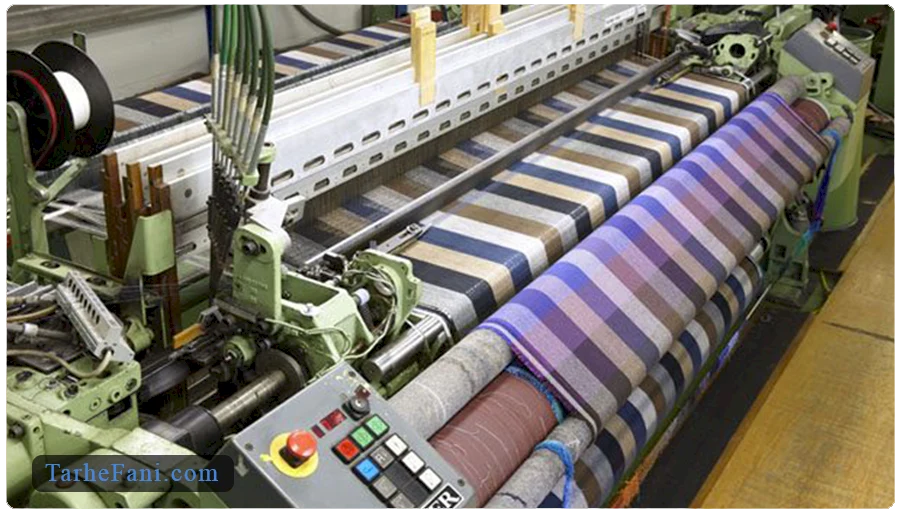 بافت پتو در دستگاه‌های نساجی 