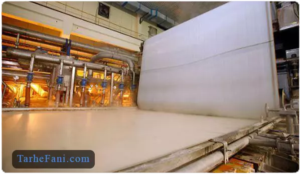 مراحل ساخت خمیر کاغذ فلاف - طرح فنی