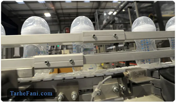 کارخانه تولید شیشه شیر بچه - طرح فنی