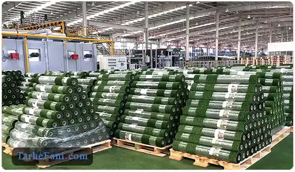 کارخانه تولید چمن مصنوعی - طرح فنی