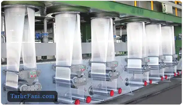 مراحل تولید الیاف پلی اتیلن - طرح فنی