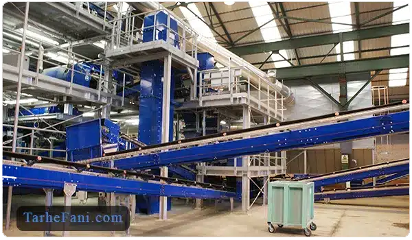 بازیافت شیشه های مصرف شده - طرح فنی