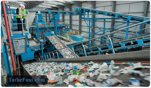 تجهیزات بازیافت ضایعات پلاستیکی - طرح فنی