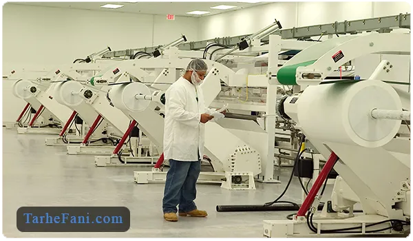 احداث کارخانه تولید دستمال مرطوب - طرح فنی