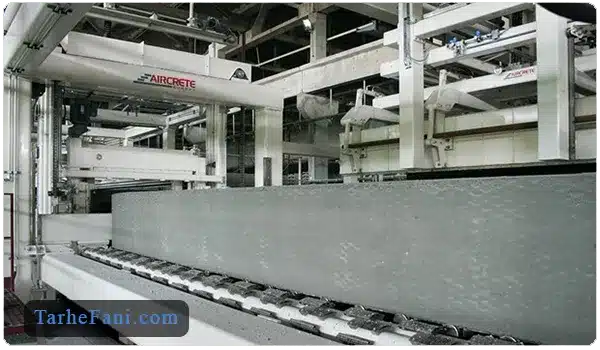 تولید بتن سبک اتوکلاو شده - طرح فنی