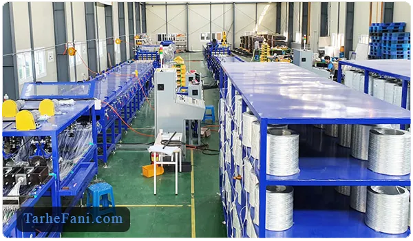 کارخانه تولید پروفیل، تیرآهن و میلگرد کامپوزیتی در ایران - طرح فنی