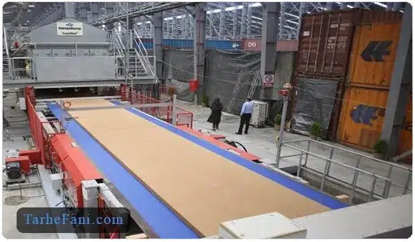 خط تولید پارتیشن های چوبی در ایران - طرح فنی