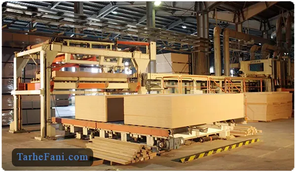 تجهیزات موردنیاز برای کارخانه تولید پارتیشن چوبی - طرح فنی