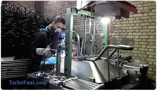 خط تولید بیل و فرغون - طرح فنی