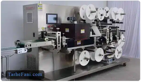 دستگاه تولید چسب زخم - طرح فنی