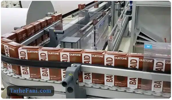 خط تولید و بسته بندی چسب زخم - طرح فنی