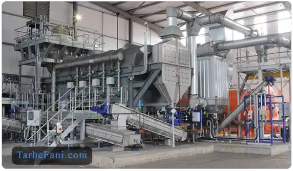 فرایند تولید کربن فعال - طرح فنی