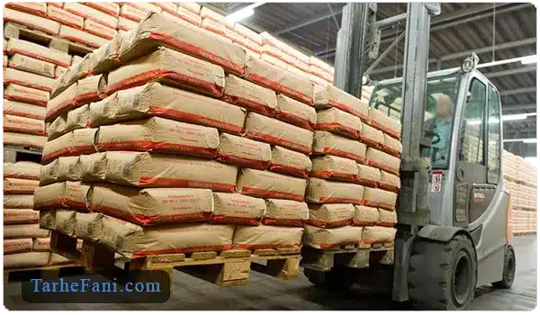 کارخانه بسته بندی سیمان جهت ارسال به بازار داخلی - طرح فنی