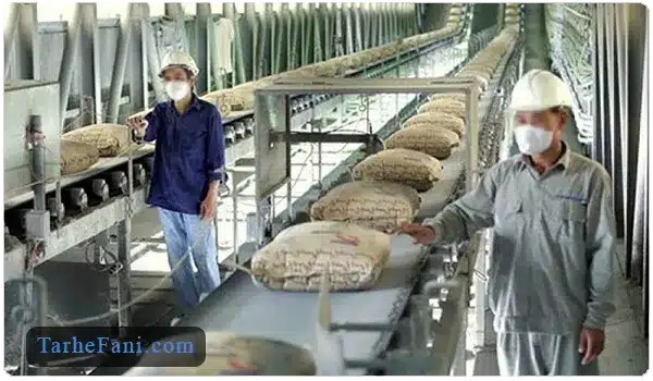 واحد بسته بندی سیمان - طرح فنی