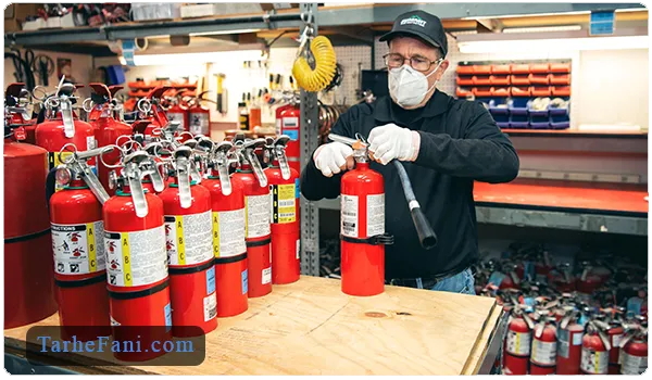 فرایند تولید کپسول آتش نشانی - طرح فنی