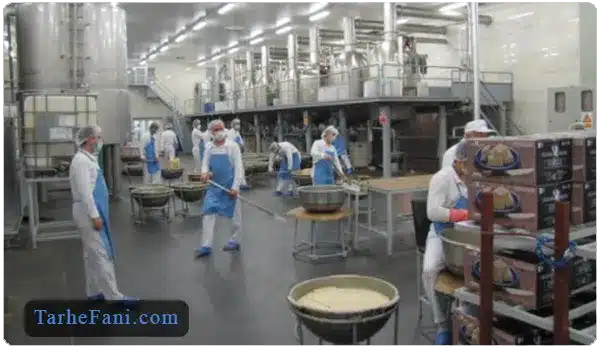 احداث کارخانه تولید حلوا شکری - طرح فنی