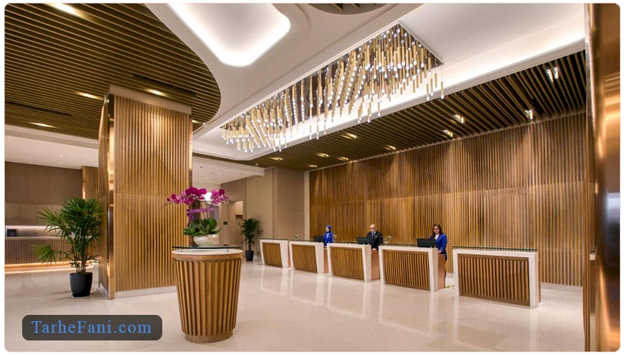 لابی هتل سه ستاره