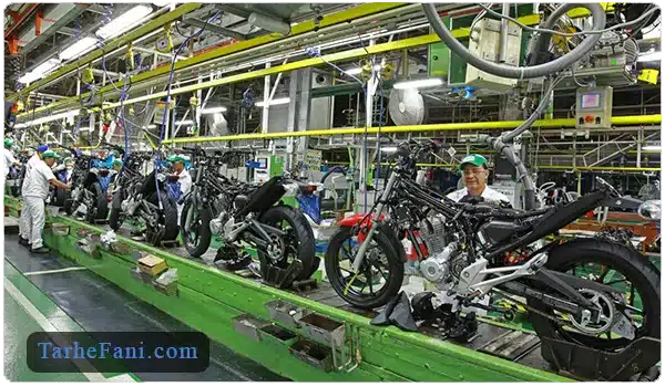 خط تولید موتور سیکلت برقی در ایران - طرح فنی