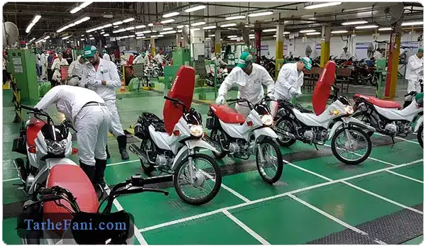 موتور سیکلت برقی - طرح فنی