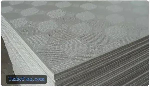 پانل های گچی طرح دار - طرح فنی