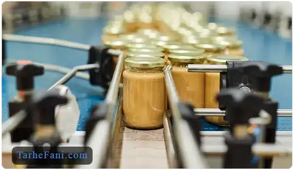 بسته بندی کره بادام زمینی - طرح فنی