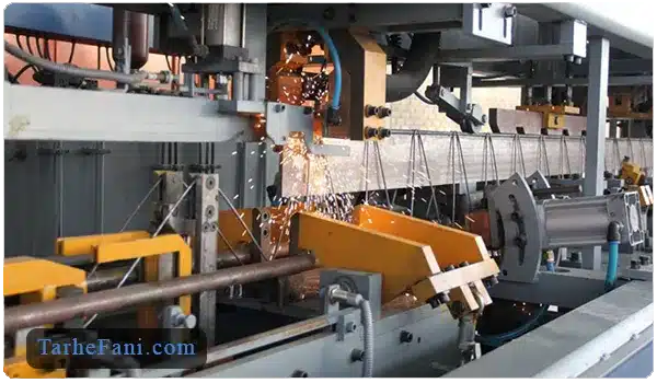 تجهیزات و ماشین آلات تولید خرپا تیرچه - طرح فنی