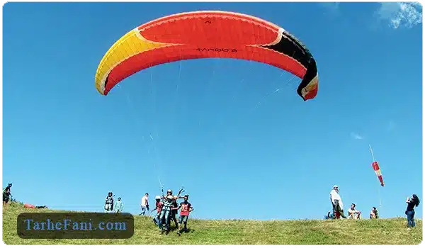 پرش با پاراگلایدر - طرح فنی