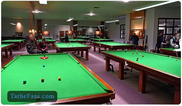 احداث باشگاه بیلیارد - طرح فنی