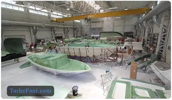 احداث کارخانه تولید قایق فایبرگلاس - طرح فنی